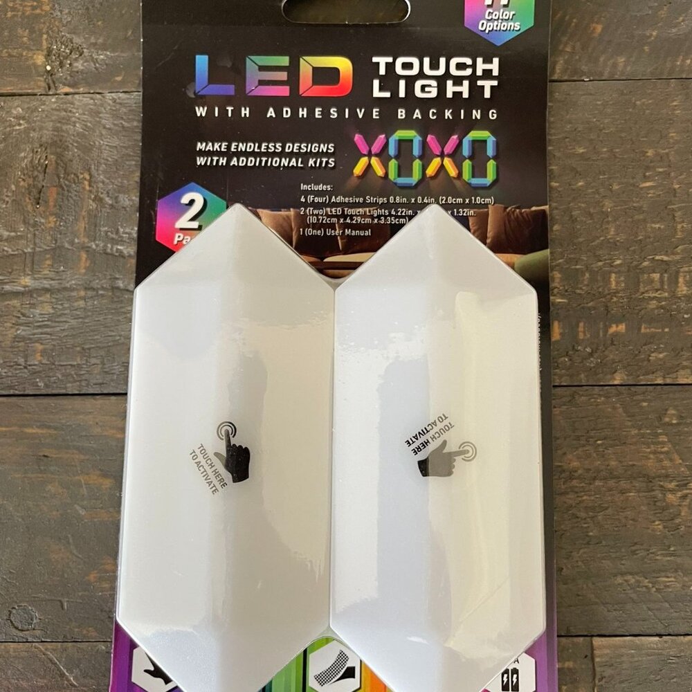 NEW - Electronic Necessities - 2 Pack LED Touchlight